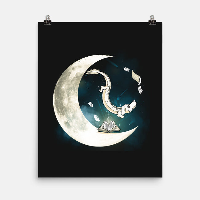 Never Ending Moon-None-Matte-Poster-Vallina84