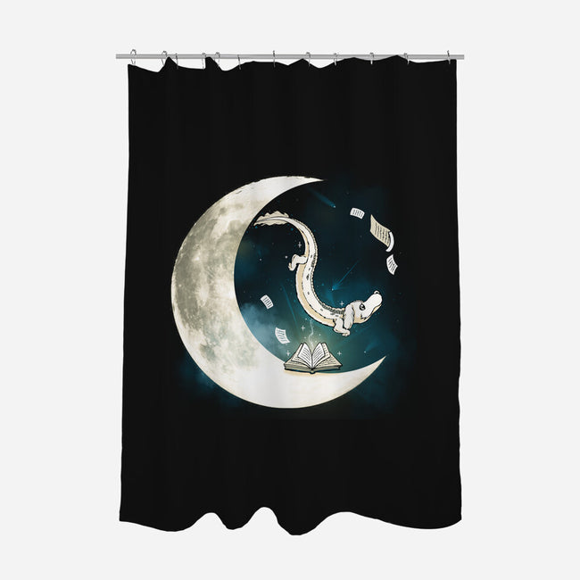 Never Ending Moon-None-Polyester-Shower Curtain-Vallina84