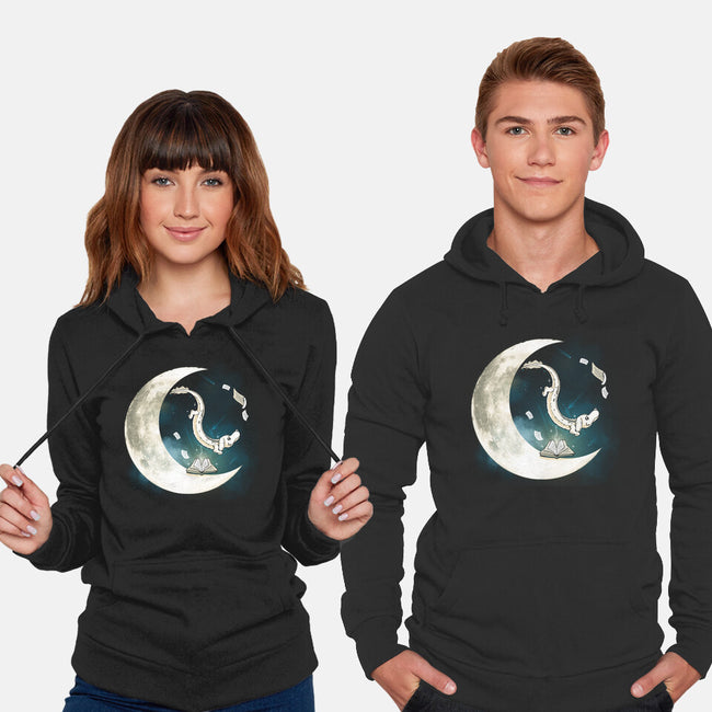 Never Ending Moon-Unisex-Pullover-Sweatshirt-Vallina84
