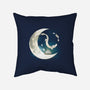 Never Ending Moon-None-Removable Cover-Throw Pillow-Vallina84