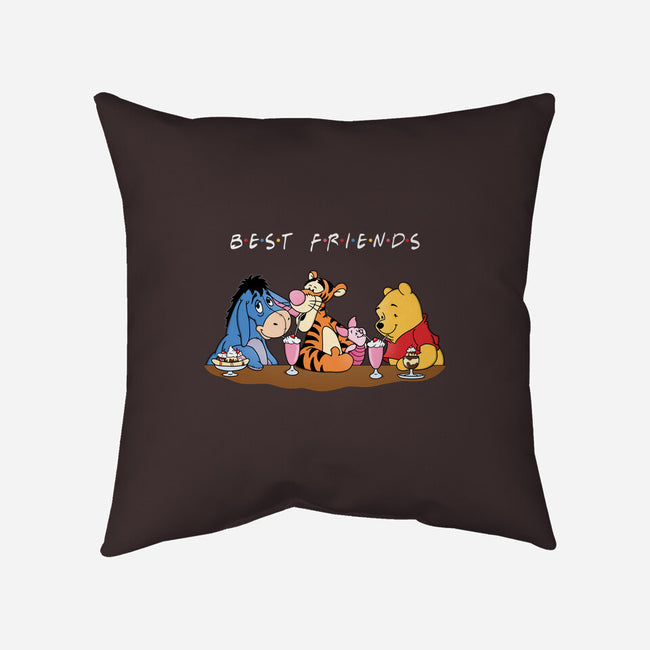 Best Pals-None-Removable Cover w Insert-Throw Pillow-Barbadifuoco