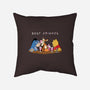 Best Pals-None-Removable Cover w Insert-Throw Pillow-Barbadifuoco