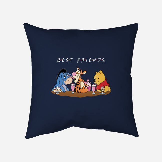 Best Pals-None-Removable Cover w Insert-Throw Pillow-Barbadifuoco