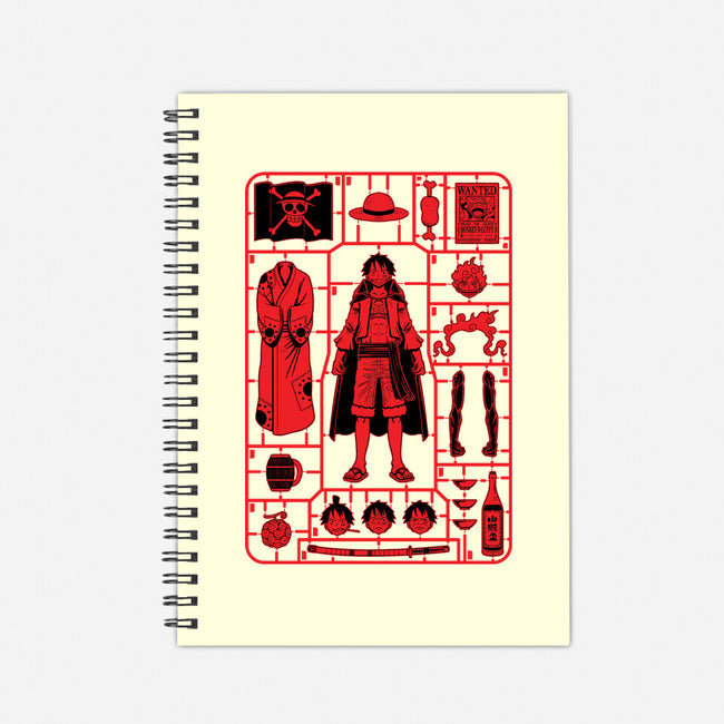 Luffy Model Sprue-None-Dot Grid-Notebook-danielmorris1993