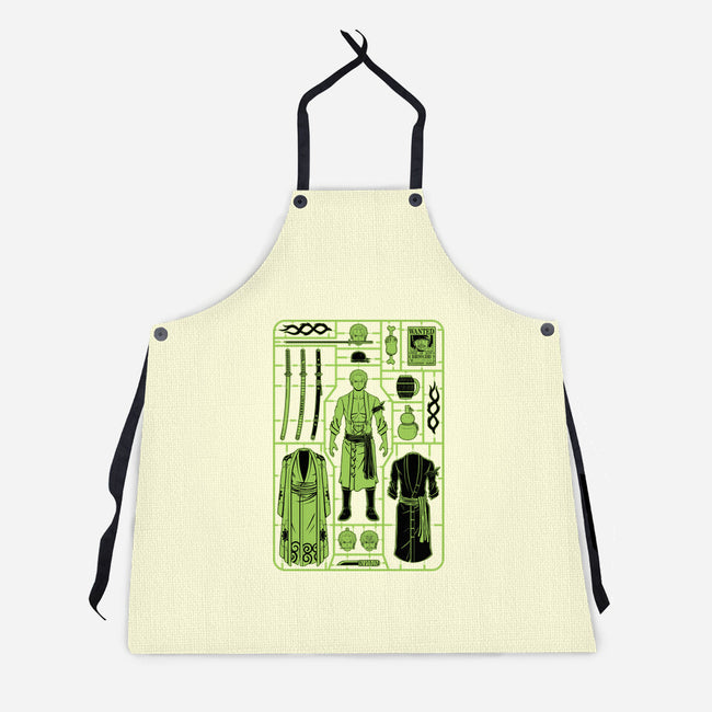 Zoro Model Sprue-Unisex-Kitchen-Apron-danielmorris1993