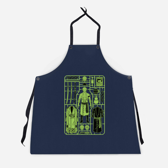 Zoro Model Sprue-Unisex-Kitchen-Apron-danielmorris1993