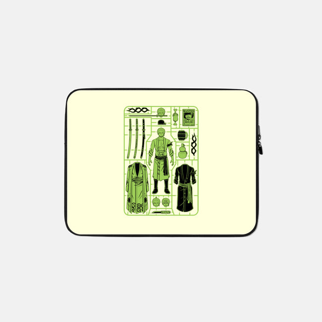 Zoro Model Sprue-None-Zippered-Laptop Sleeve-danielmorris1993