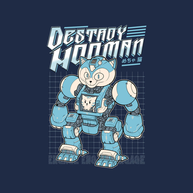 Mecha Neko-Youth-Pullover-Sweatshirt-Astrobot Invention