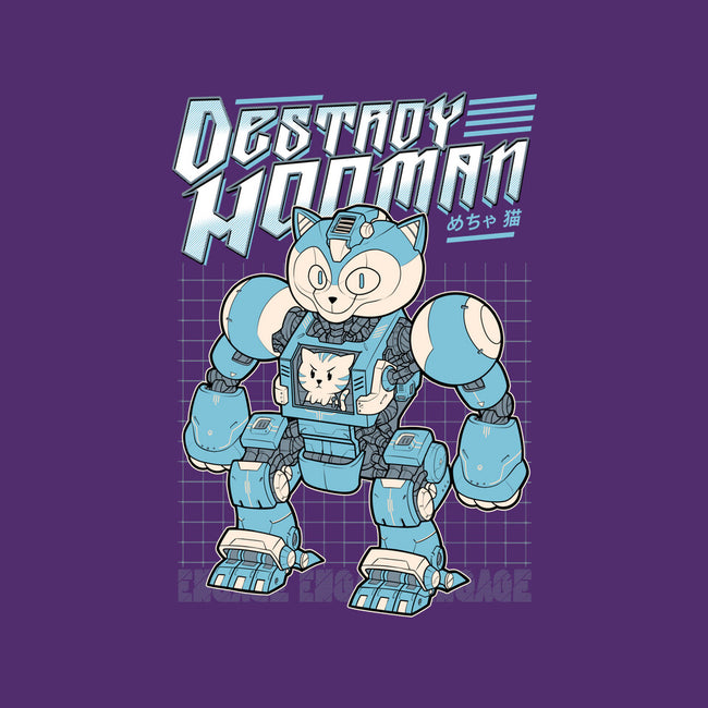 Mecha Neko-None-Removable Cover w Insert-Throw Pillow-Astrobot Invention