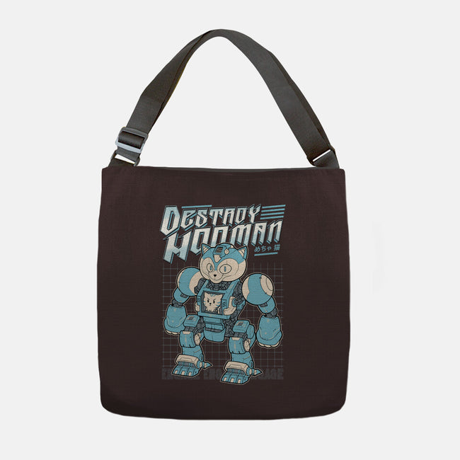 Mecha Neko-None-Adjustable Tote-Bag-Astrobot Invention