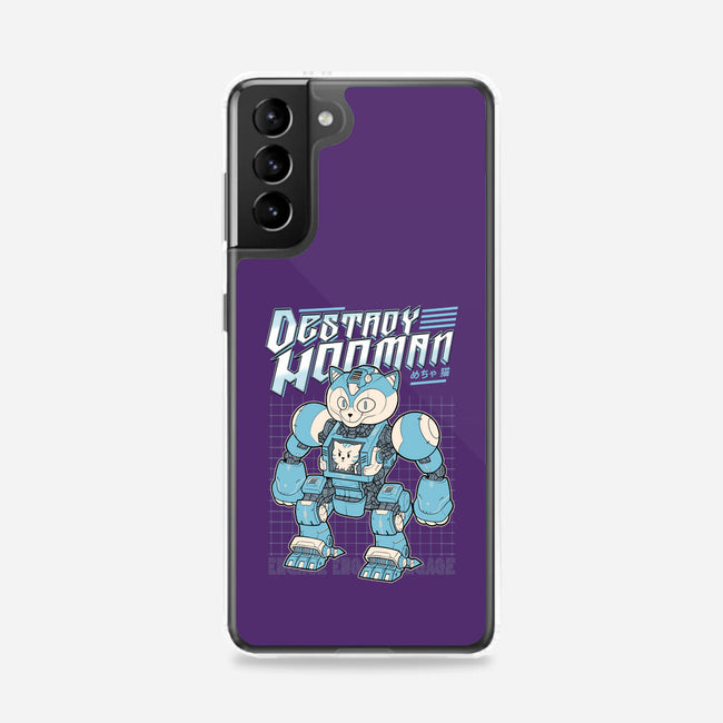 Mecha Neko-Samsung-Snap-Phone Case-Astrobot Invention