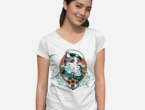 Sailor Cat Tattoo