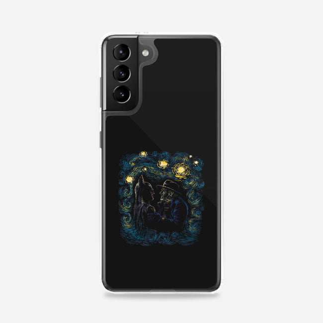 Starry Gotham-Samsung-Snap-Phone Case-zascanauta