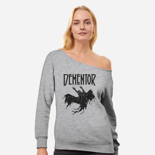 Led Dementor-Womens-Off Shoulder-Sweatshirt-Getsousa!