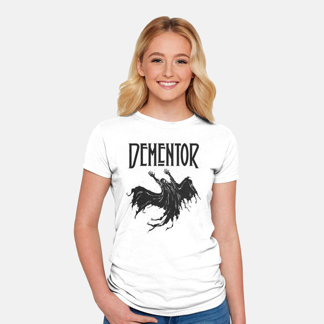 Led Dementor-Womens-Fitted-Tee-Getsousa!