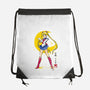 Moon Sumi-e-None-Drawstring-Bag-DrMonekers