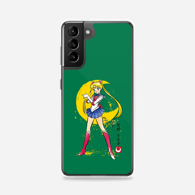 Moon Sumi-e-Samsung-Snap-Phone Case-DrMonekers