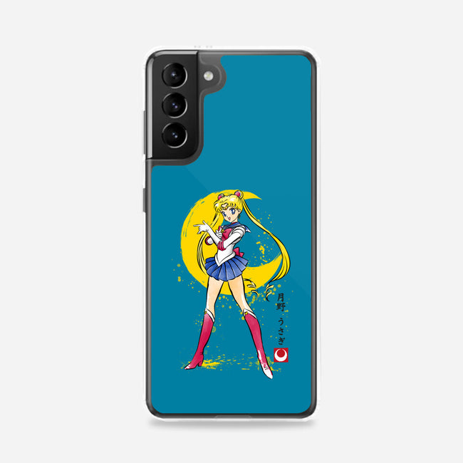 Moon Sumi-e-Samsung-Snap-Phone Case-DrMonekers