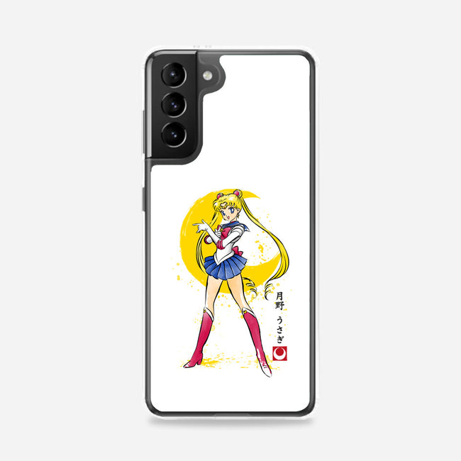 Moon Sumi-e-Samsung-Snap-Phone Case-DrMonekers