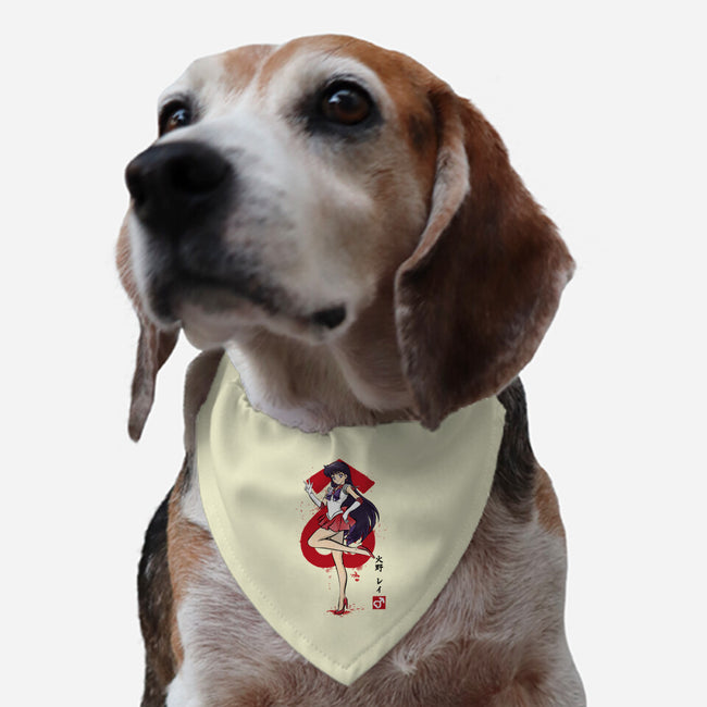 Mars Sumi-e-Dog-Adjustable-Pet Collar-DrMonekers