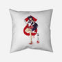 Mars Sumi-e-None-Removable Cover-Throw Pillow-DrMonekers