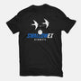 Swallow Ex Airmail-Womens-Basic-Tee-rocketman_art