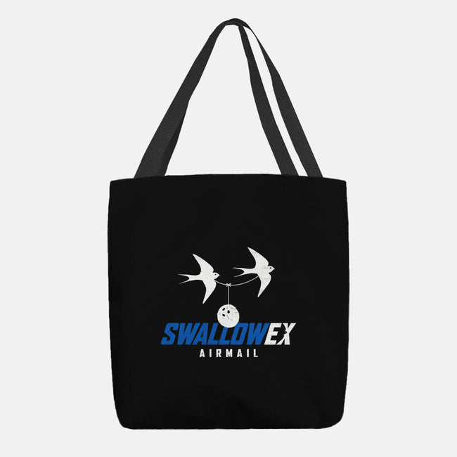 Swallow Ex Airmail-None-Basic Tote-Bag-rocketman_art
