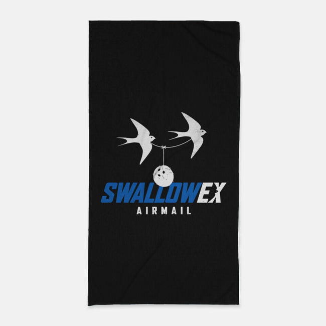 Swallow Ex Airmail-None-Beach-Towel-rocketman_art