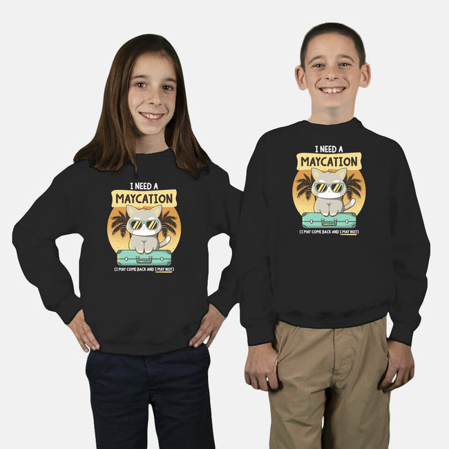Maycation-Youth-Crew Neck-Sweatshirt-retrodivision