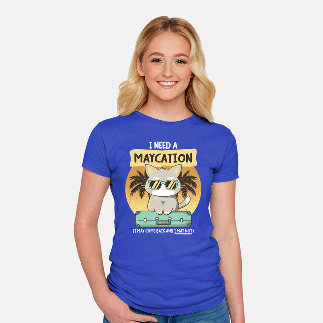 Maycation-Womens-Fitted-Tee-retrodivision