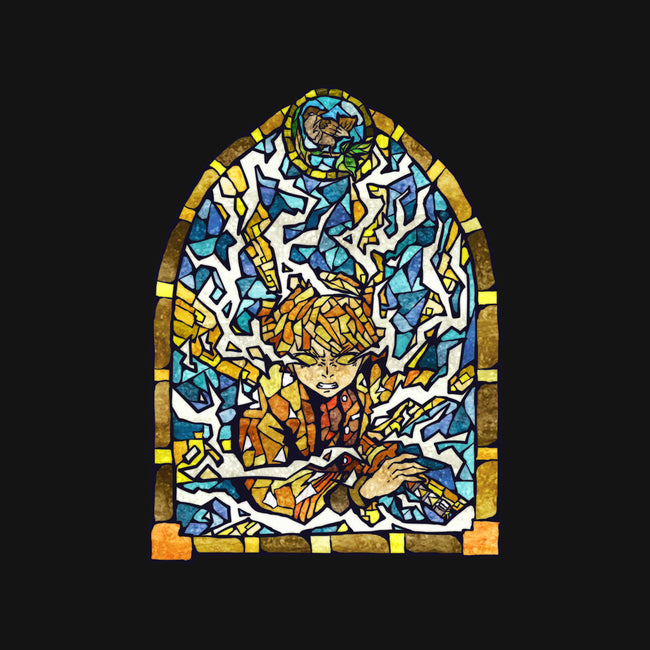 Slayer Stained Glass-Mens-Basic-Tee-line13design