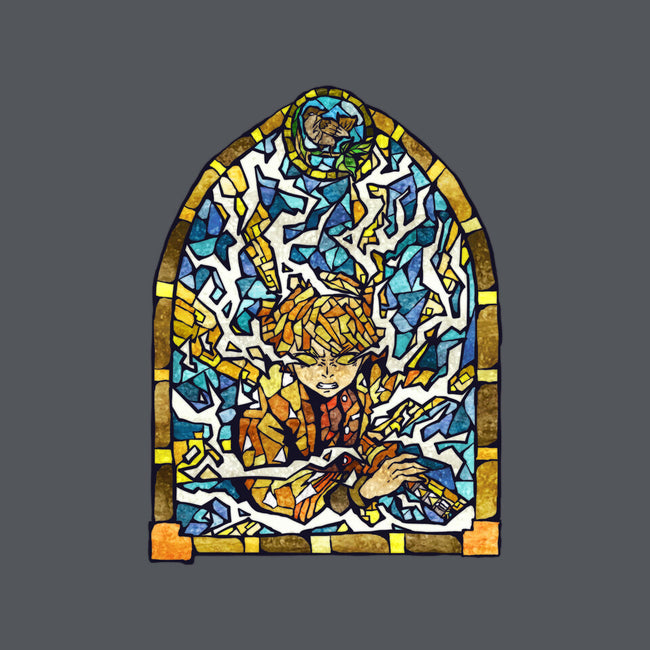 Slayer Stained Glass-Mens-Basic-Tee-line13design