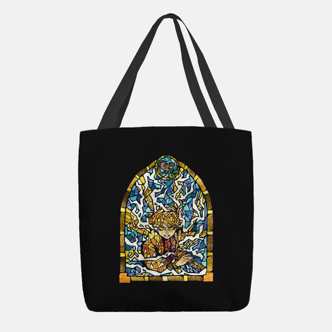 Slayer Stained Glass-None-Basic Tote-Bag-line13design