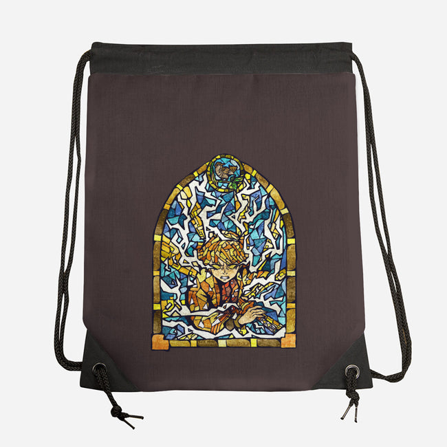 Slayer Stained Glass-None-Drawstring-Bag-line13design