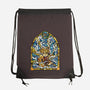 Slayer Stained Glass-None-Drawstring-Bag-line13design