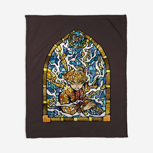 Slayer Stained Glass-None-Fleece-Blanket-line13design