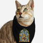 Slayer Stained Glass-Cat-Bandana-Pet Collar-line13design