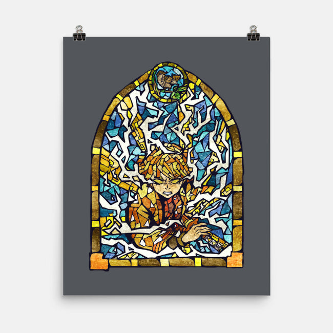 Slayer Stained Glass-None-Matte-Poster-line13design