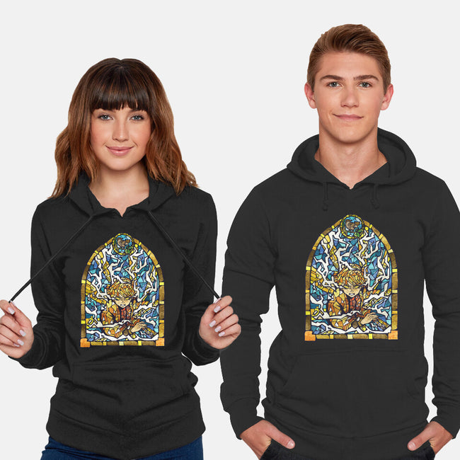 Slayer Stained Glass-Unisex-Pullover-Sweatshirt-line13design