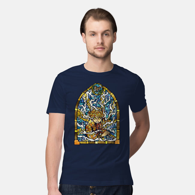 Slayer Stained Glass-Mens-Premium-Tee-line13design