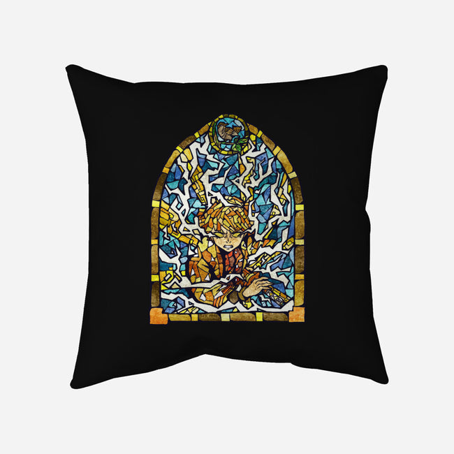 Slayer Stained Glass-None-Removable Cover w Insert-Throw Pillow-line13design