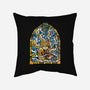 Slayer Stained Glass-None-Removable Cover w Insert-Throw Pillow-line13design