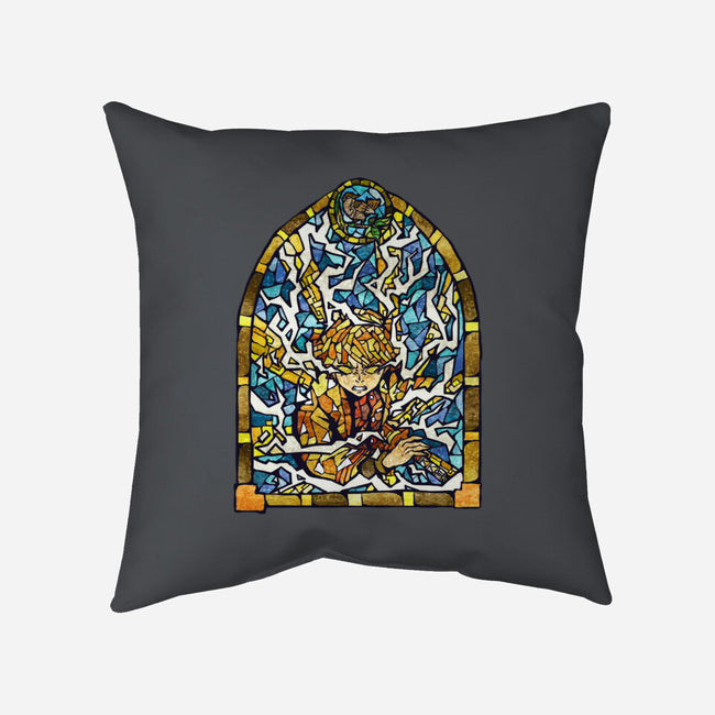 Slayer Stained Glass-None-Removable Cover w Insert-Throw Pillow-line13design