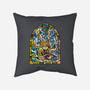 Slayer Stained Glass-None-Removable Cover w Insert-Throw Pillow-line13design