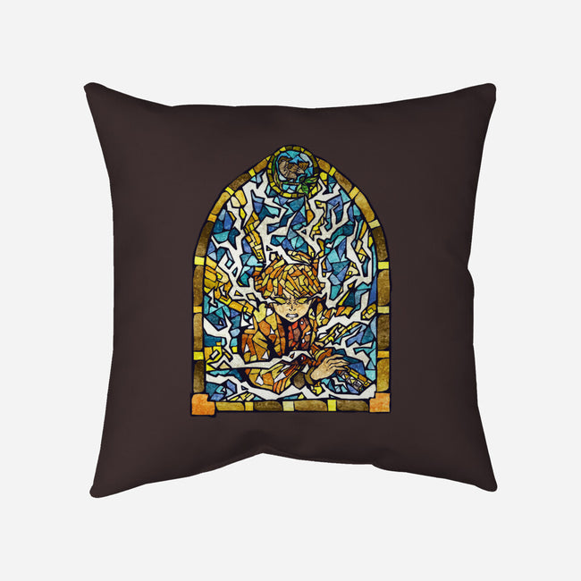 Slayer Stained Glass-None-Removable Cover w Insert-Throw Pillow-line13design
