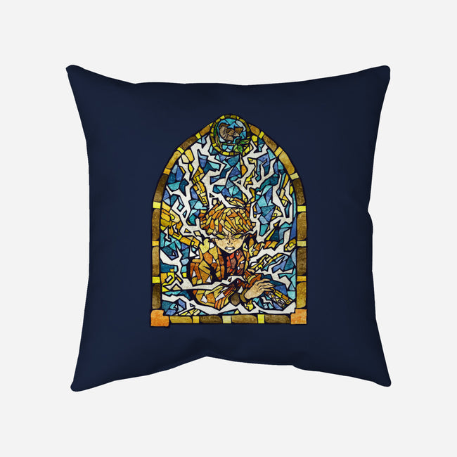 Slayer Stained Glass-None-Removable Cover w Insert-Throw Pillow-line13design