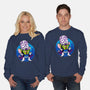 Double Conqueror-Unisex-Crew Neck-Sweatshirt-Raffiti