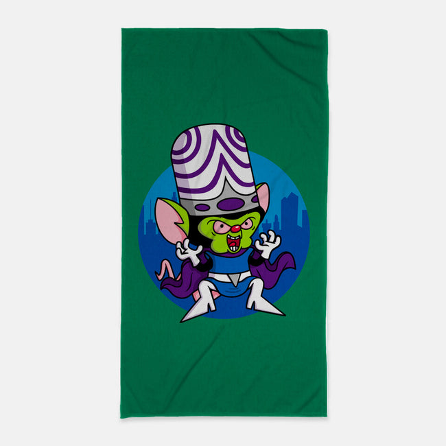 Double Conqueror-None-Beach-Towel-Raffiti