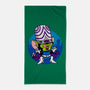 Double Conqueror-None-Beach-Towel-Raffiti