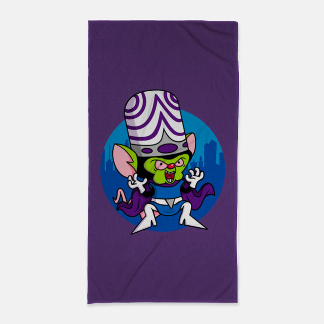 Double Conqueror-None-Beach-Towel-Raffiti